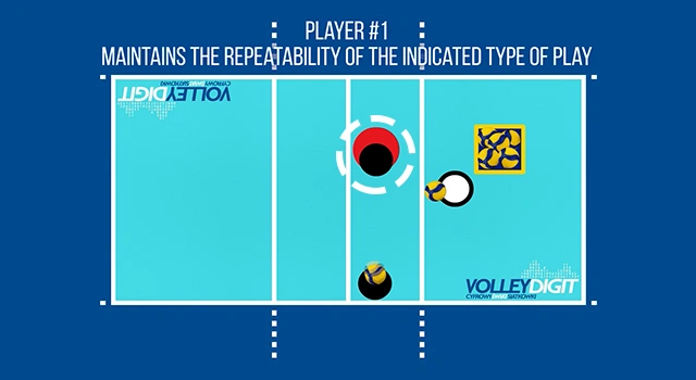 VolleyDigit - Exercise graphic #5
