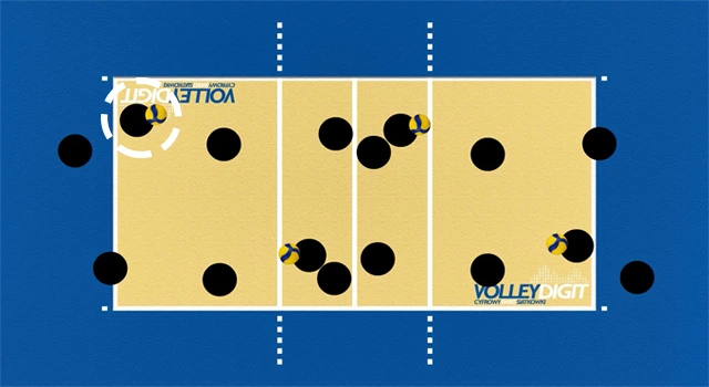 VolleyDigit - Exercise graphic #1