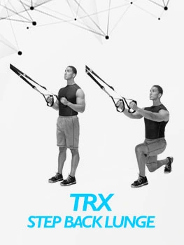 VolleyDigit - TRX Step Back Lunge
