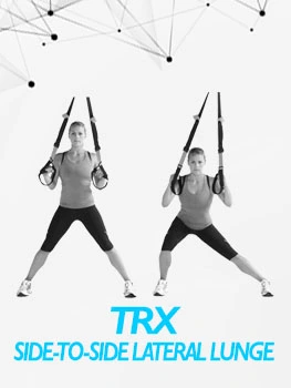 VolleyDigit - TRX Side-To-Side Lateral Lunge