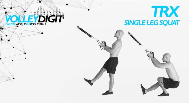 VolleyDigit - TRX SINGLE LEG SQUAT